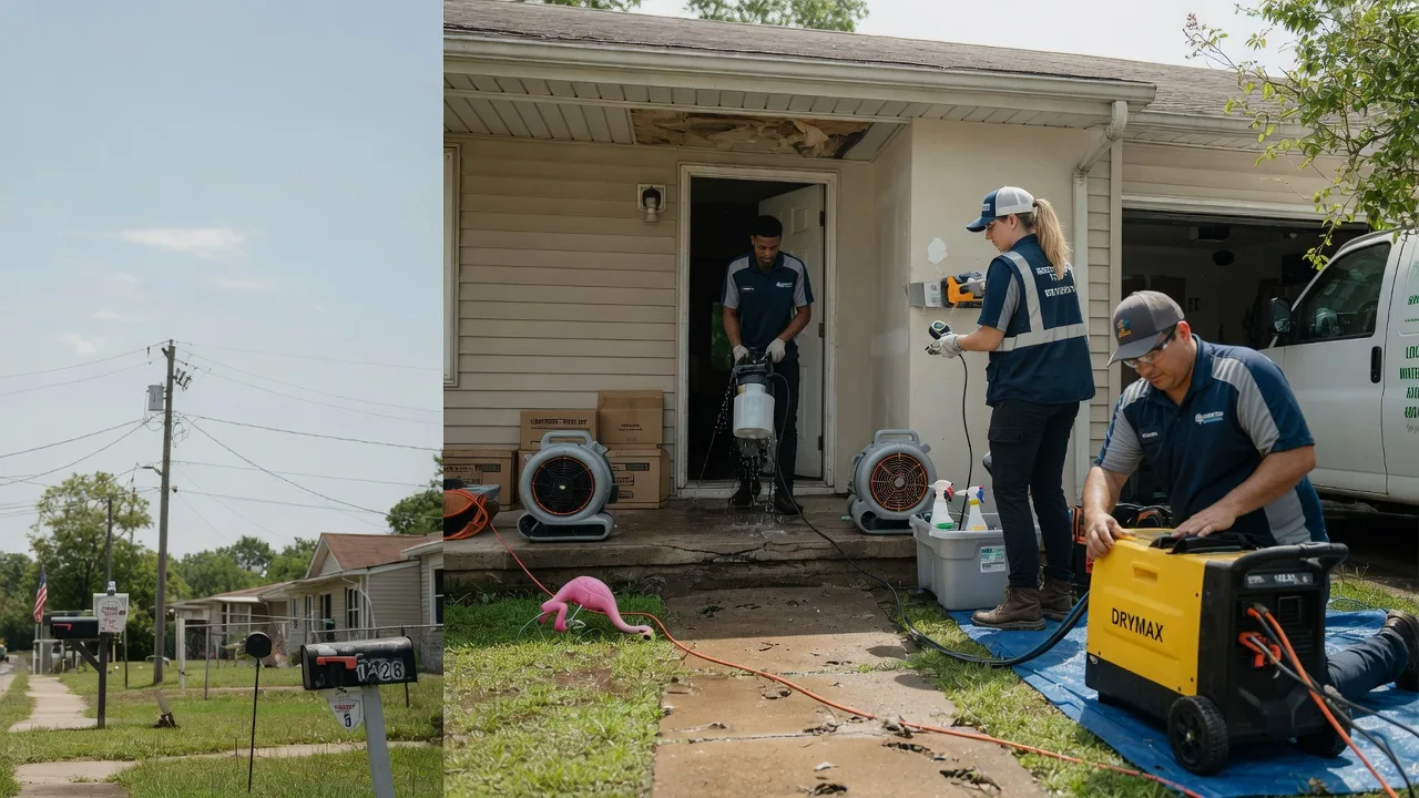 Storm Damage Water Removal in Homer, OH near me